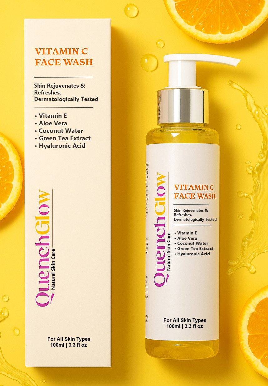 QuenchGlow Brightening Vitamin C Face Wash 100ml