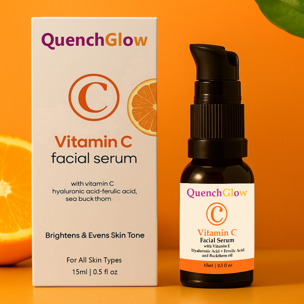 QuenchGlow Vitamin C Facial Serum 15ml